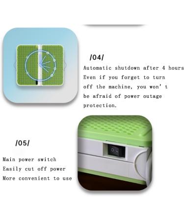 Caulo Graphen Foot Warmers | Winter Heating Electric Heating Pad | 3 Modes Timer & Auto Shutdown | Green 55-75  - Buy Online on GoSupps.com