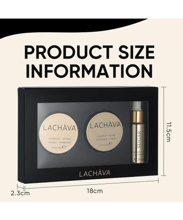 Lip Care Kit - Hydrating Lip Scrub Sleeping Mask & Soothing Primer Oil | Nourishing Daily Lip Care Set for Hydration & Repair - Buy Online on GoSupps.com