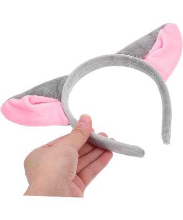 Holibanna Fox Ears Headband Dog Ears Headband Animal Headpiece Fox Ears Cosplay Fox Hair Bands Deer Ear Headband Fox Costume Animal Ears and Horns Headband Cat Ear Hair Band Headwear Fabric 25.00X16.00X2.00CM Grey - Buy Online on GoSupps.com