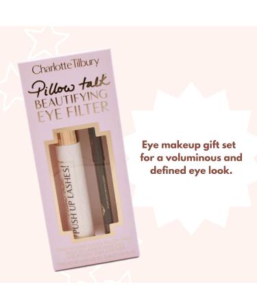 Charlotte Tilbury Pillow Talk Mascara & Eyeliner Set - Volumizing & Lengthening Eye Makeup Combo - Buy Online on GoSupps.com