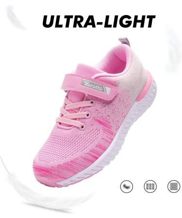Torotto Children s Running Shoes - Breathable Sports Sneakers for Boys & Girls | Outdoor Street Running - Pink 26 EU Y64 - Buy Online on GoSupps.com
