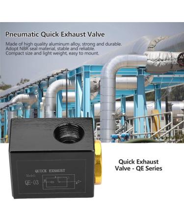 High-Efficiency Aluminum Alloy Rapid Ventilation Valve for Air Cylinders - International Shipping Available - Buy Online on GoSupps.com