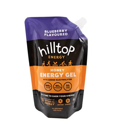 Hilltop Energy - Natural Honey Energy Gel - Blueberry - Big Pouch 720g