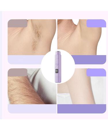 Rrlihjgu Electric womens shaver double head shaver for women facial shaver for bikini line bikini trimmer for legs face underarm 2in1 armpit shaver Lilac - Buy Online on GoSupps.com