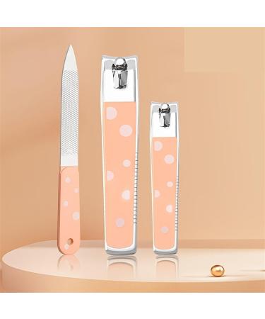 Nail Clipper Set Nail File Stainless Steel Portable Nail Clipper Set Set of 3 - Buy Online on GoSupps.com