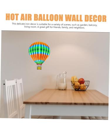 Iron Decor Decoration Adorn Metal Balloon Wall Hot Minimalistic Ornament Hanging Garden Shape Art - Buy Online on GoSupps.com