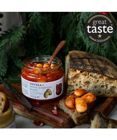 Odysea Baked Gigantes Beans 310g - Premium Greek Beans - Buy Online on GoSupps.com