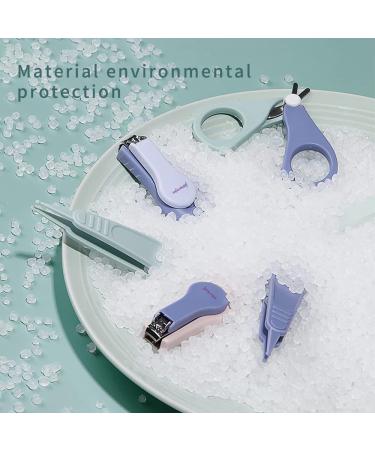 Bear Blue Baby Nail Clippers Set - Newborn Infant Nail Kit for New Parents Gift - Buy Online on GoSupps.com