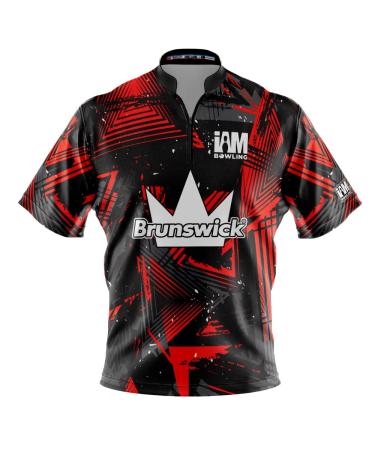 Logo Infusion Dye-Sublimated Bowling Jersey (Sash Collar) - I AM Bowling Fun Design 2015-BR - Brunswick X-Large