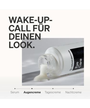 Buy 15ml Eye Cream - Anti-Aging with Hyaluronic Acid Caffeine & Natural Ingredients | Dark Circle Treatment | Vegan & Perfume-Free - Buy Online on GoSupps.com