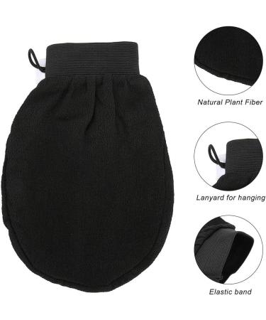 Exfoliating Bath Gloves for Soft Skin - Round Spa Scrubber for Men and Women - Buy Online on GoSupps.com