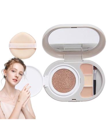 G n rique Cushion Concealer Foundation Air Cushion Bb Cream Makeup Primer Waterproof Formula Breathable Texture Great for Daily Wear Beauty Routine Mom Wife Women All Skin Types