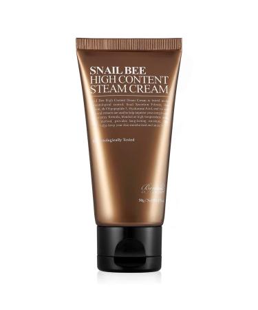 BENTON Snail Bee High Content Steam Cream 50g - Snail Secretion Filtrate & Bee Venom Moisturizing Cream (1.76 oz) - Buy Online on GoSupps.com