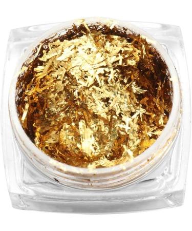 DIY Nail Decorating Sticker Manicure Nail Art Foils Nail Foils 3D Gold Flakes Gold Silver Foil Mesh(20) - Buy Online on GoSupps.com