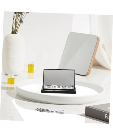  Beatifufu Refillable Makeup Palette Empty Eyeshadow Organizer Makeup Pans with 3 Grids Portable Blush Palette Cosmetic Storage Pans Travel Makeup Organizer - Buy Online on GoSupps.com