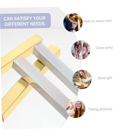  BIUDECO 50 Boxes Lip Gloss Box Lipstick Box DIY Lipstick Bottle Boxes Lip Container Perfume Eyeliner Gold Card - Buy Online on GoSupps.com