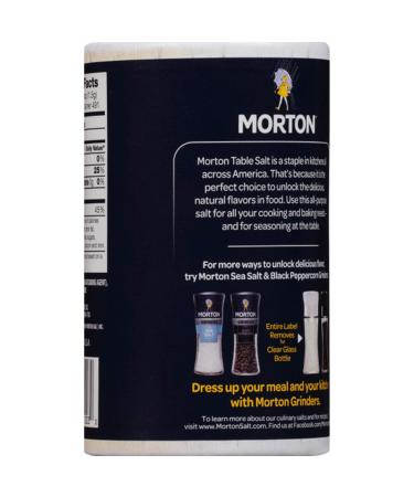 Morton Iodized Salt 26oz (Pack of 24) - Essential Iodized 26oz Pack - Buy in Bulk for Savings - Buy Online on GoSupps.com