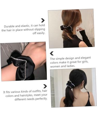 FRCOLOR 1pc Hair Ring Girls Hair Bobbles Headbands with Pearls Vintage Hair Scrunchies Hair Scrunchies Scarf Stretchy Hair Scrunchies Elastic Hair Scrunchies Miss Holder Fabric Short Hair - Buy Online on GoSupps.com