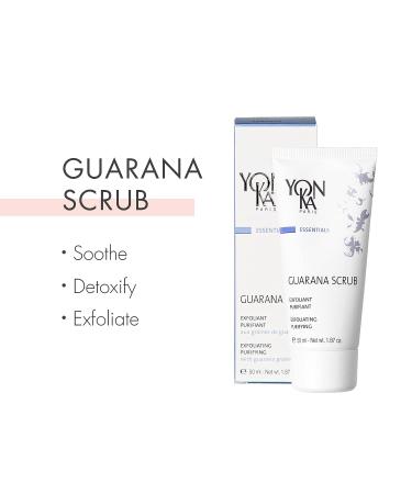 Yon-Ka Guarana Scrub (50ml) - Gentle Exfoliator for Normal & Acne Prone Skin - Buy Online on GoSupps.com