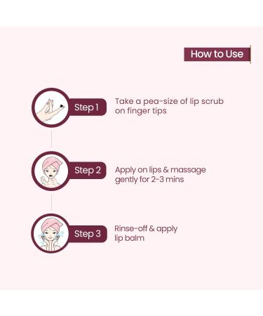 Rose & Beetroot Lip Lightening Scrub - Natural Remedy for Dark Lips & Pigmentation | 12gm - Buy Online on GoSupps.com