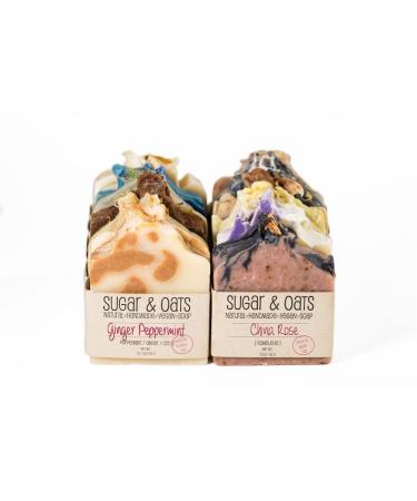 Cassia Spearmint Face & Body Soap | Turmeric Essential Oil | Vegan Palm-Free & Cruelty-Free Bar Soap - Buy Online on GoSupps.com