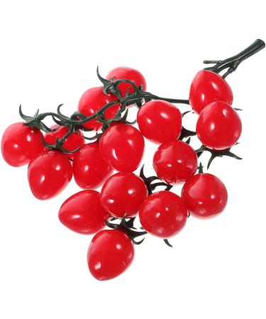 Alipis 2pcs String Simulated Cherry Tomatoes Cherry Tomatoes Decor Realistic Cherry Tomato Model Decor Kid Toy Foam Food Fruit Prop Pvc Red Household Products Child Fake Vegetables Redx2pcs 18X16CMx2pcs - Buy Online on GoSupps.com