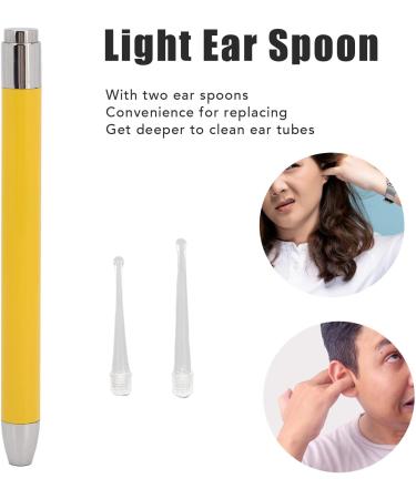 LED Light Earpick - Portable Ear Spoon with Flashlight for Ear Wax Removal - Buy Online on GoSupps.com