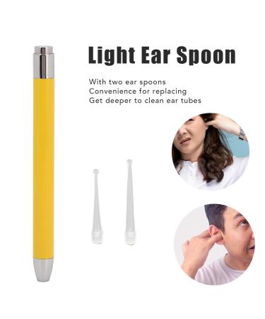 Lighted Silicone Ear Wax Spoon | Earpick Tool for Ear Cleaning - Buy Online on GoSupps.com
