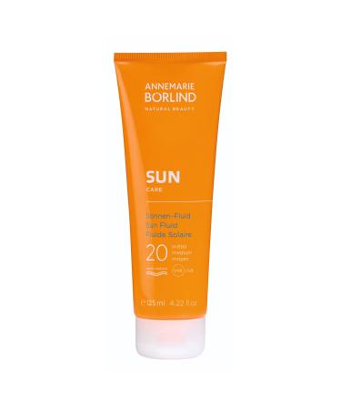 Annemarie B rlind Sun Care Sonnen-Fluid LSF 20 (125 ml)-offers professional protection against harmful UV rays provides intensive moisture vegan