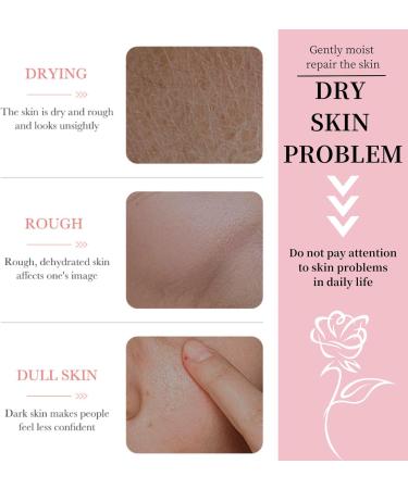 Rose Hyaluronic Acid Face Moisturizer for Women - Moisturiser Face Women - Anti Aging Face Cream - Face Cream with Rose Extract and Hyaluronic Acid - Skin Lightening Cream with Light Texture - Buy Online on GoSupps.com