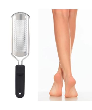 Foot File for Removing Dead Skin from Feet Fast Exfoliation Anti Slip Matte Texture Black Professional Foot Care Pedicure for Home Pedicure Shop