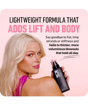 Boldify Full Body Volumizing Hair Spray - Mega-Volume - Blowout Heat Protection Spray with Thickening and Blow Dry Formula for Fine Thin Hair - For Women & Men - Buy Online on GoSupps.com