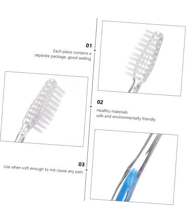 CLISPEED 60 pcs Disposable Toothbrush & Toothpaste Set for Toddlers - Eco-Friendly Travel Toiletries - Buy Online on GoSupps.com