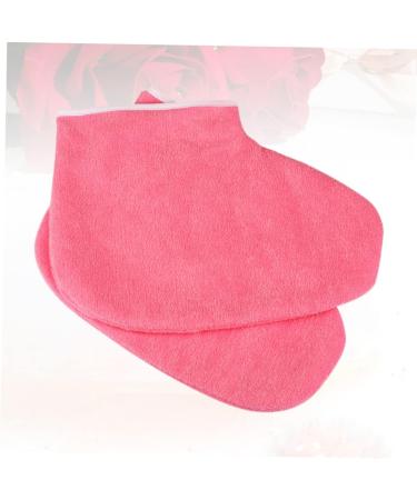 Beaupretty 5 Pairs Paraffin Glove Paraffin Wax Foot Cover Paraffin Wax Mitts and Booties Paraffin Foot Wax Heat Socks Foot Mask Paraffin Glove Lotion Socks Wax Socks Gloves Care Red - Buy Online on GoSupps.com