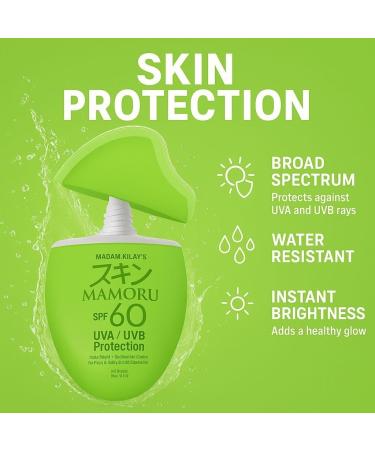 Madam Kilay's Mamoru SPF 60 UVA/UVB Protection 50g 1.75 Ounce (Pack of 1) - Buy Online on GoSupps.com