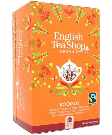 English Tea Shop Rooibos Tea Bags - 20 Count (40g) - Pack of 1 - Buy Online on GoSupps.com