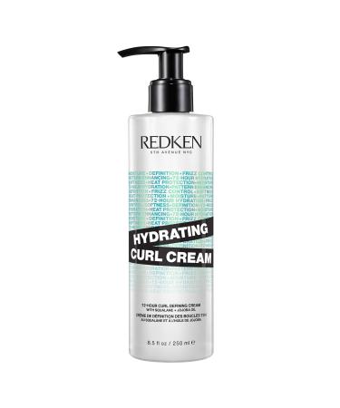 REDKEN Thermo-Protective Defining Cream Hydrates & Defines Curls Vegan Formula with Jojoba Oil & Squalane Curly Frizzy & Kinky Hair Hybrid Curl Stylers 200ml