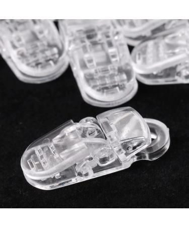 20-Pack Plastic Padding Clips for Pacifiers Soothers Bibs & Toys - Perfect for International Shipping! - Buy Online on GoSupps.com