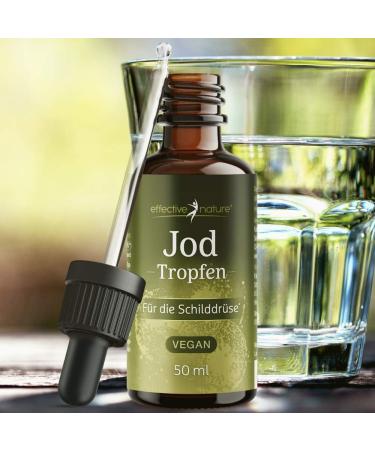 Iodine Drops High Dose - 50 ml | 150 mcg Daily Dose | Vegan & Additive-Free Shipping Worldwide - Buy Online on GoSupps.com