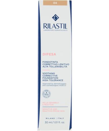 Rilastil Defena Make Up - Soothing Corrective Foundation Shade 04 30 ml - Buy Online on GoSupps.com