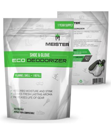 Meister Eco Deodorizer + Refill | Absorbs Stink | 1 Year Supply | Lavender Scent | Shoes & Large Gloves - Buy Online on GoSupps.com