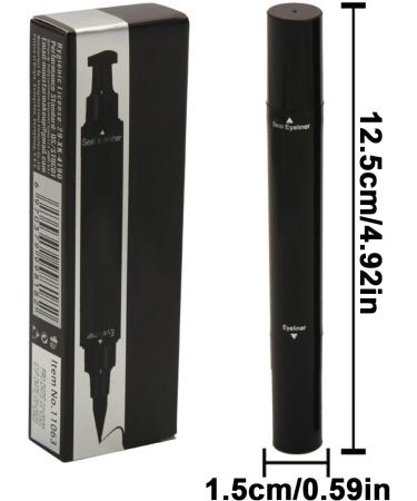  Luckxing Eyeliner Pen Long-Lasting Liquid Primer Liquid Eyeliner with Fine Tip For Makeup Cosmetics Women's and Girls' Beauty Dating and - Buy Online on GoSupps.com