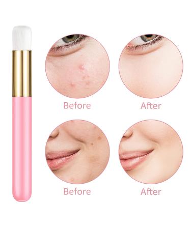 Pink 100 Pieces Lash Cleansing Brushes with Container - Eyelash Extension Cleanser Supplies - Buy Online on GoSupps.com