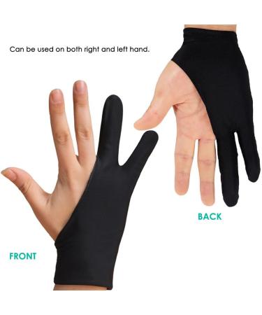 Senhai Digital Artist Gloves for Graphics Tablets 3 Pieces Size 2 Drawing & Painting Finger Gloves in Sapphire Blue Pink & Black - Buy Online on GoSupps.com