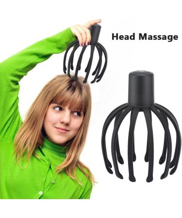 Reapyyt Electric Octopus Claw Scalp Massager | Stress Relief & Therapeutic Head Scratch Relief | International Shipping Available - Buy Online on GoSupps.com