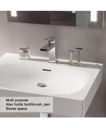 Premium Metal Stand & Razor Rack Holder - Space-Saving Slip-Resistant Design for Toothbrushes & Grooming Tools | International Shipping - Buy Online on GoSupps.com