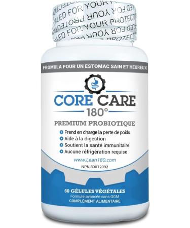 Core Care | Best Probiotic for Men and Women | Improve Digestive Stomach Health Bloating Constipation Gas | Supports Weight Loss | Lean 180 30 Day Supply - Buy Online on GoSupps.com