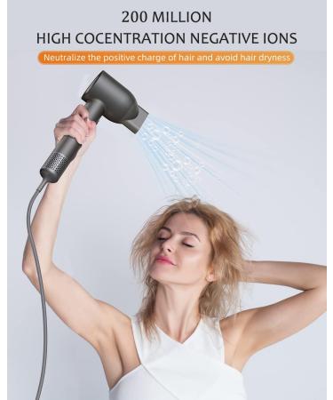 PRITECH 1600W Professional Hair Dryer with Diffuser - High Speed Brushless Ionic Technology 5 Temps 3 Speeds - Quiet & Efficient International Shipping Available - Buy Online on GoSupps.com