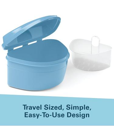 M3 Naturals Retainer Cleaner Tablets and Denture Bath Case - 4 Month Supply - Buy Online on GoSupps.com