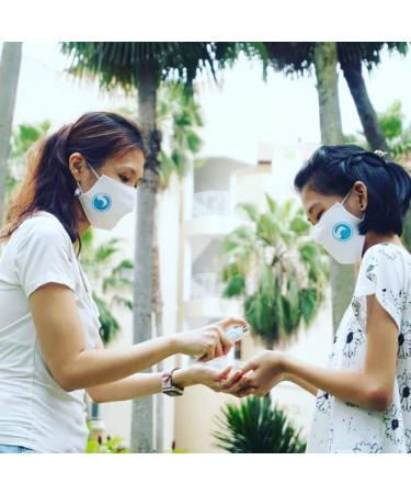 Stream2Sea Antibacterial Hand Sanitizer Spray - 2 Fl Oz Travel Size (Pack of 4) | Paraben Free, Moisturizing with Vitamin E | Eucalyptus & Camphor Infused | USA Made Eco Friendly Antiseptic - Buy Online on GoSupps.com